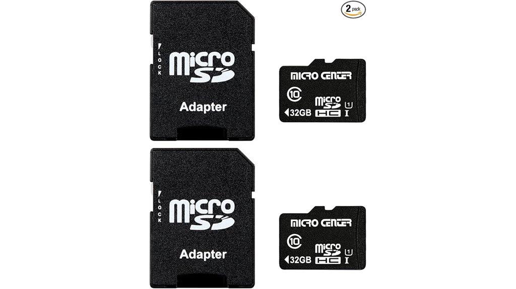 inland 32gb microsdhc pack