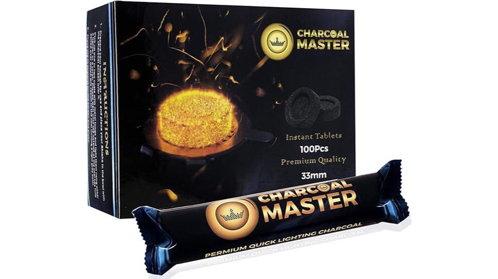 instant burning incense charcoal