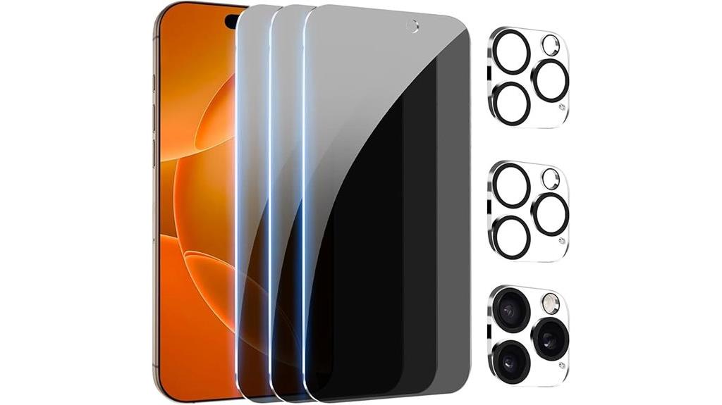 iphone 16 pro max privacy protectors