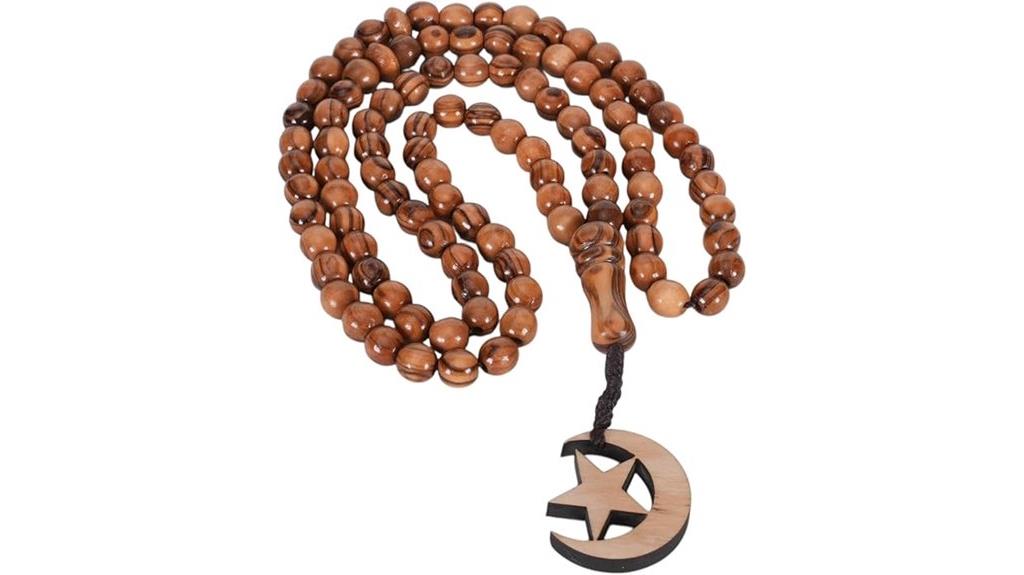 jerusalem olive wood beads