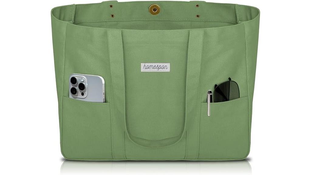 large canvas tote bag