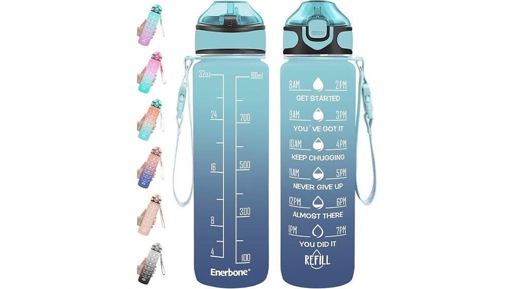large capacity motivational bottle