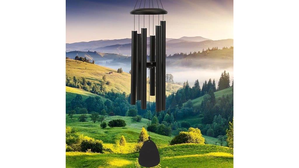 large outdoor melodic chimes