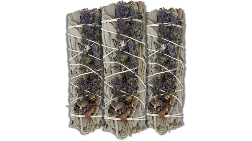lavender sage smudge set
