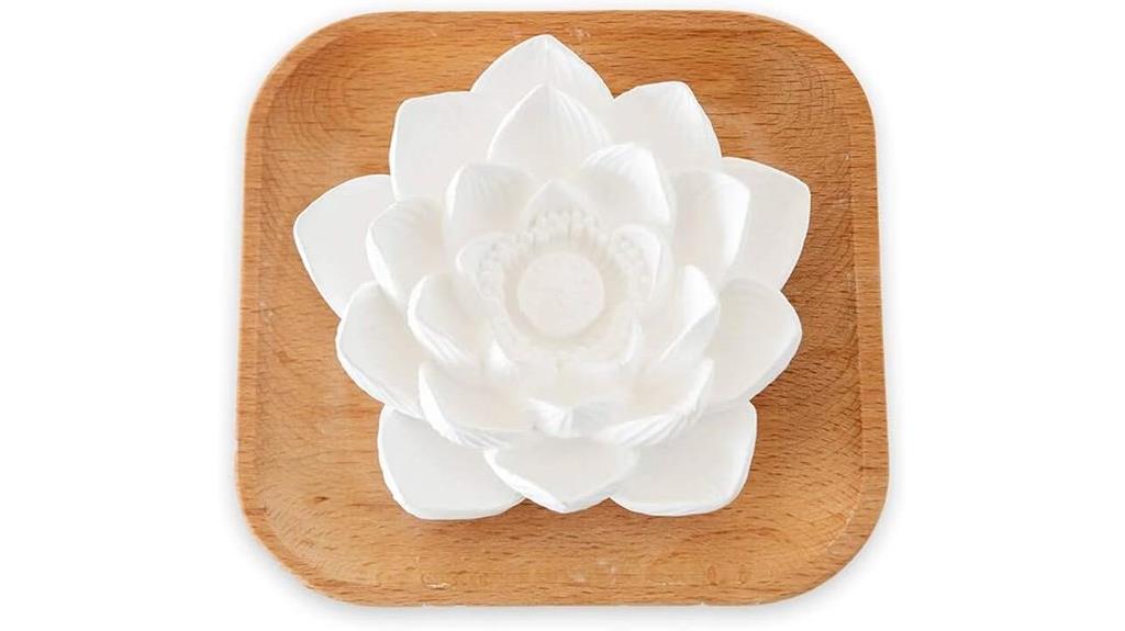 lotus flower aromatherapy diffuser