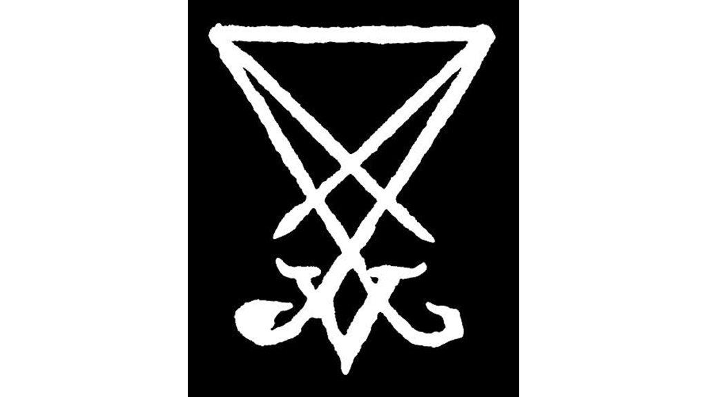 lucifer sigil sticker design