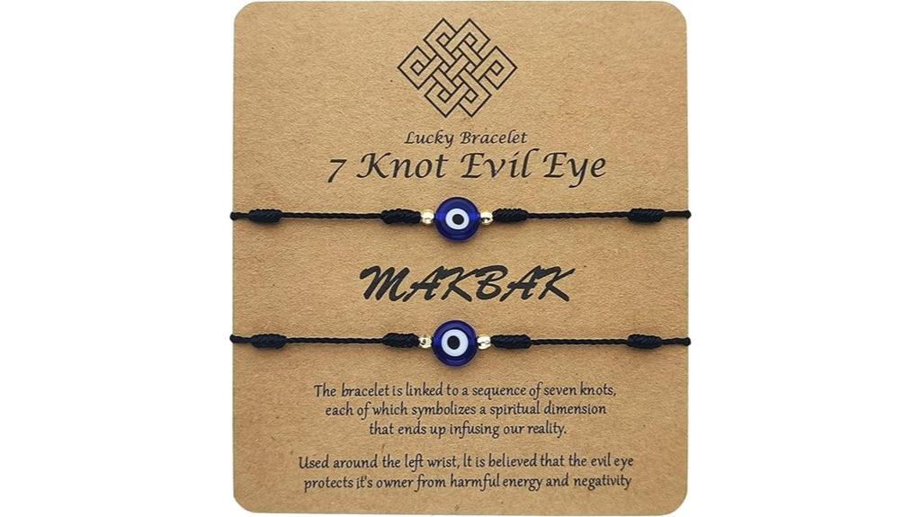 lucky evil eye bracelets