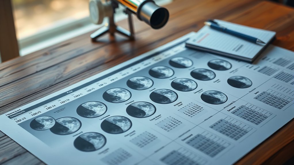 lunar cycle tracking guides