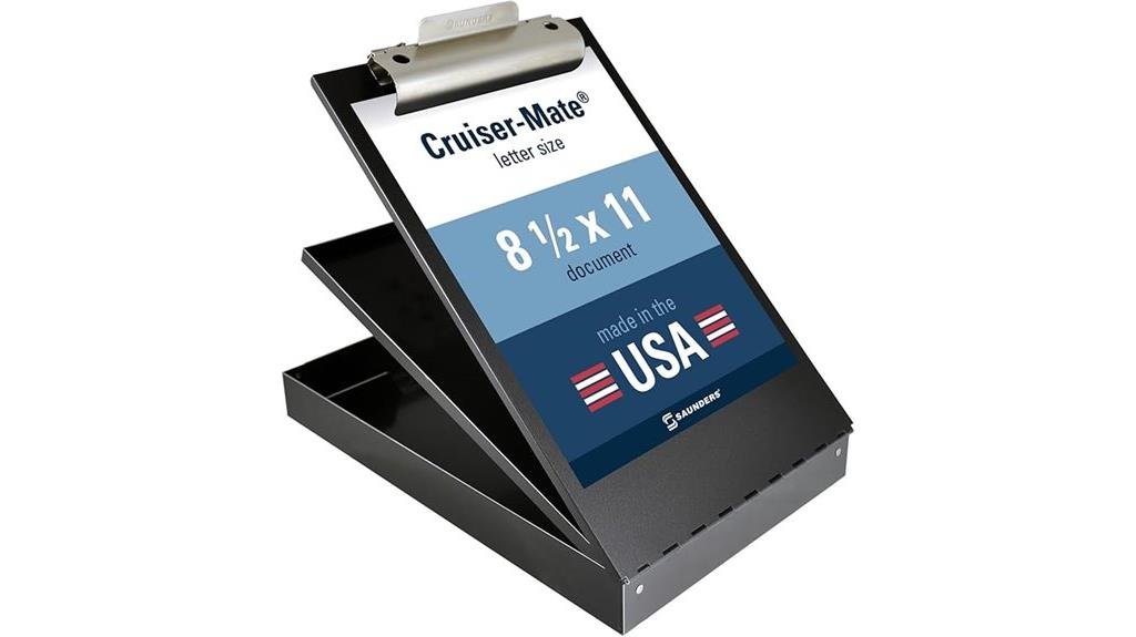 metal legal clipboard with storage