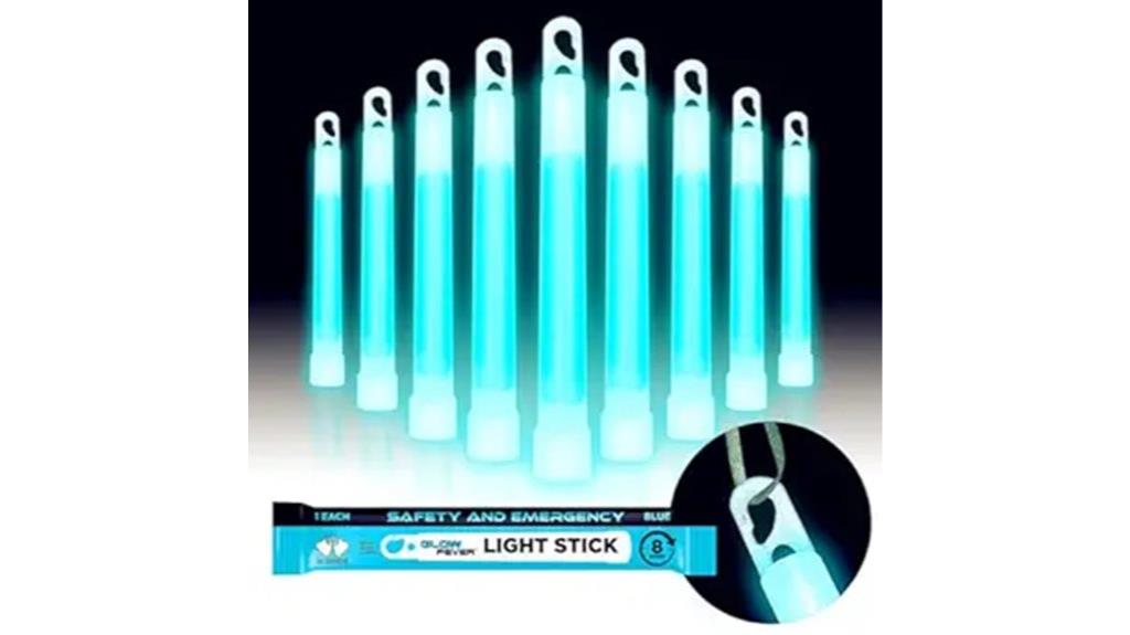 military grade glowsticks 10 pack