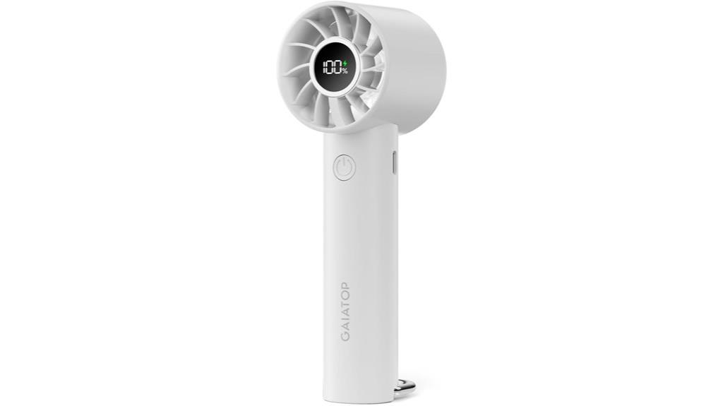 mini fan with flashlight