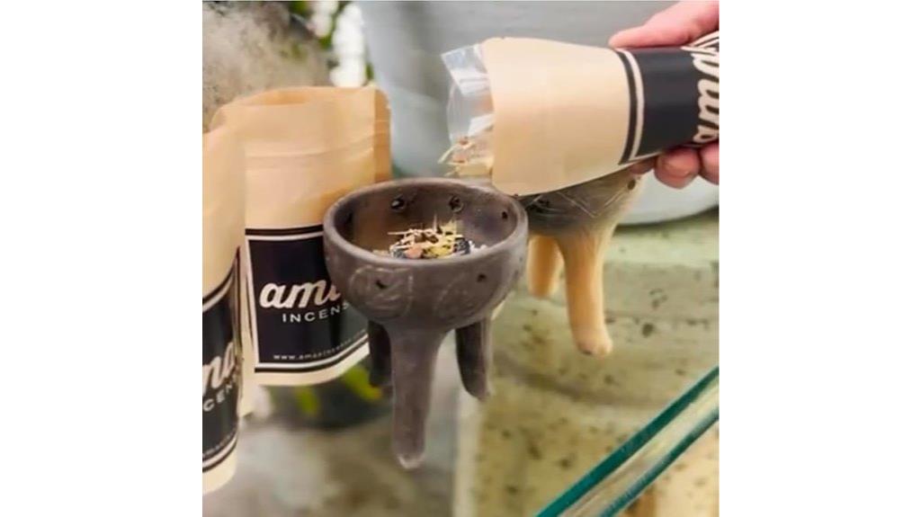 natural resin and wood chips