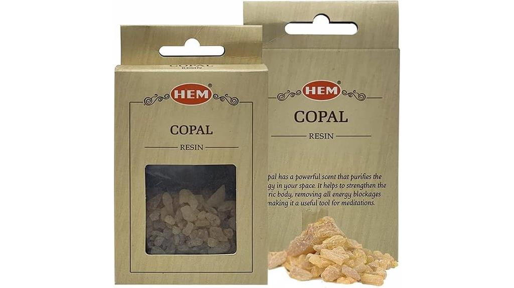 natural solid copal crystals