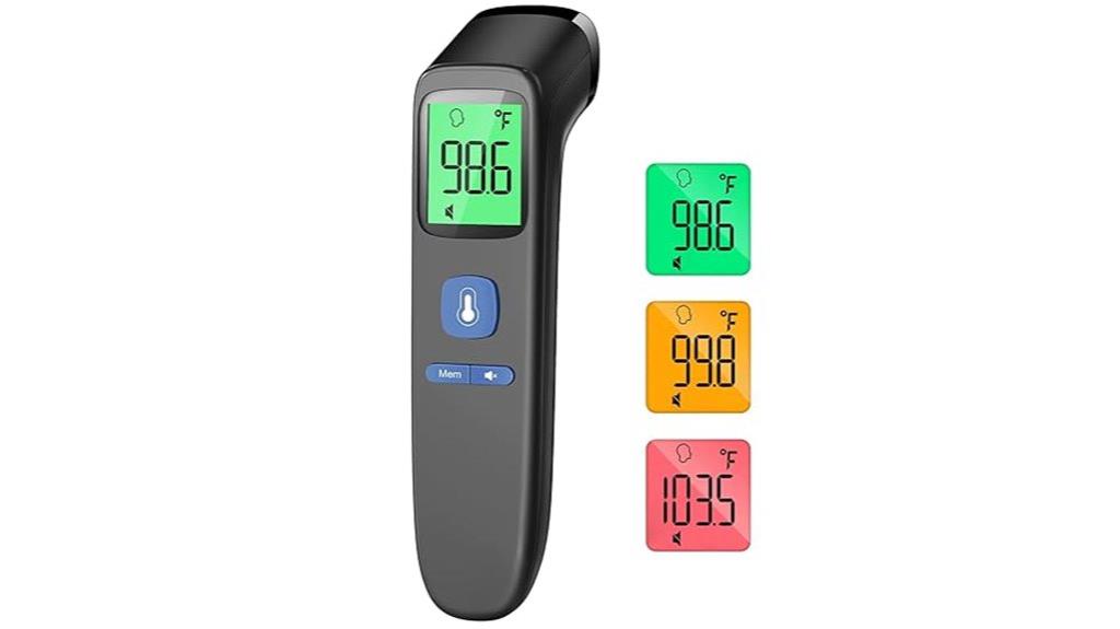 no touch forehead thermometer