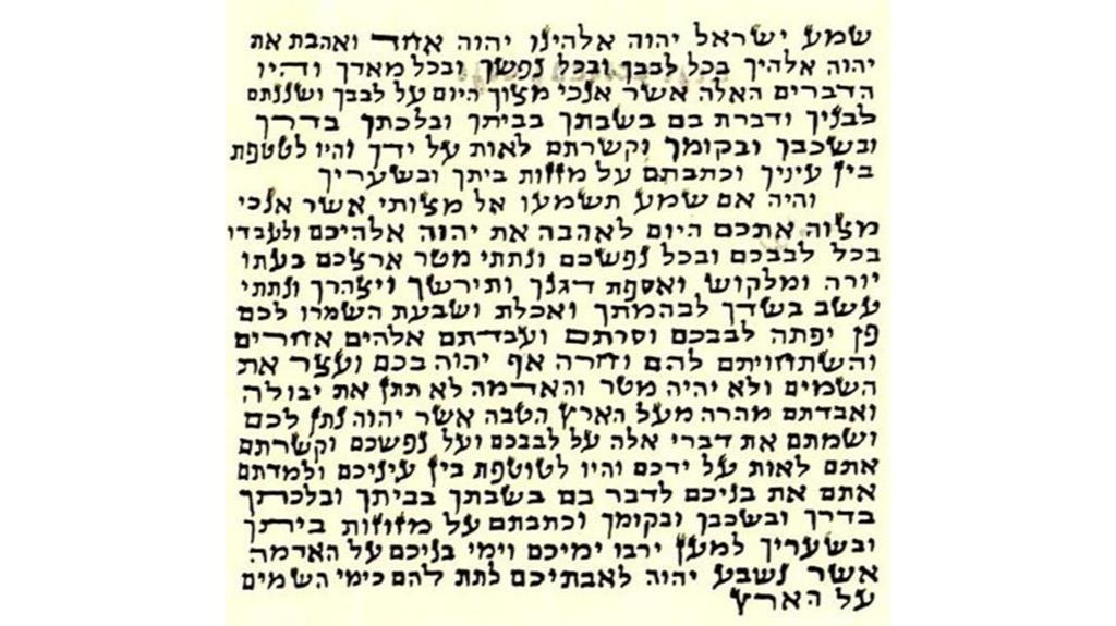 non kosher hebrew mezuzah parchments