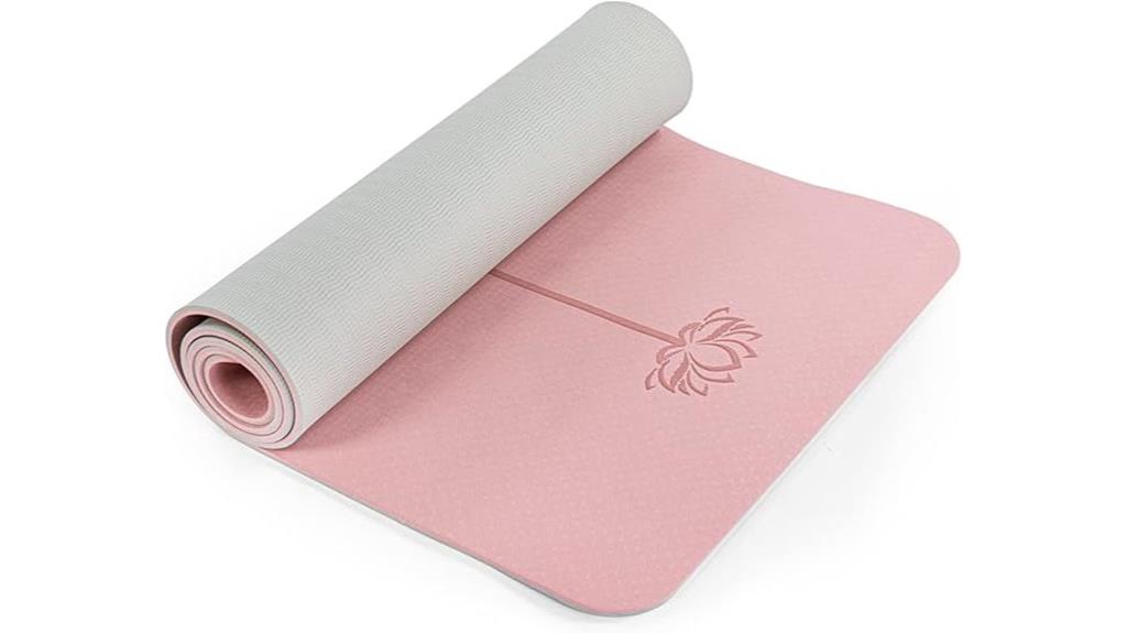 non slip eco pilates mat