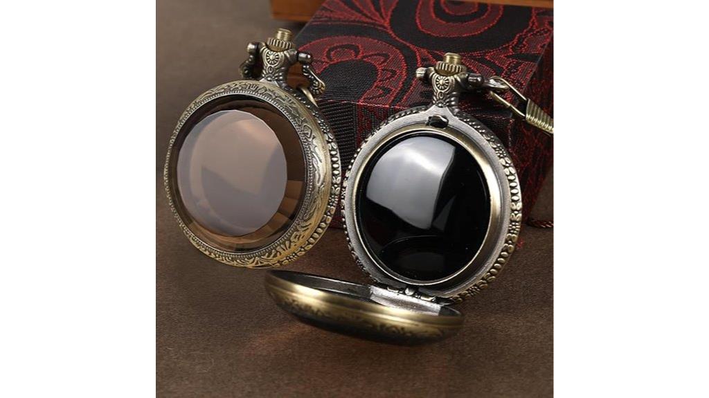 obsidian divination scrying mirror
