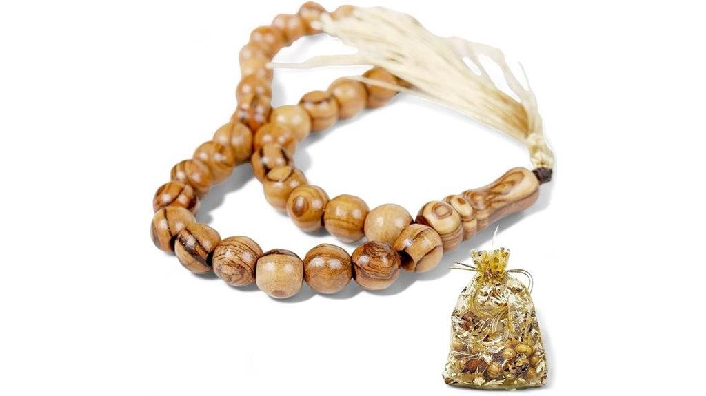 olive wood prayer beads