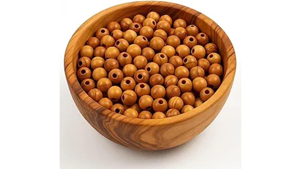olive wood rosary beads