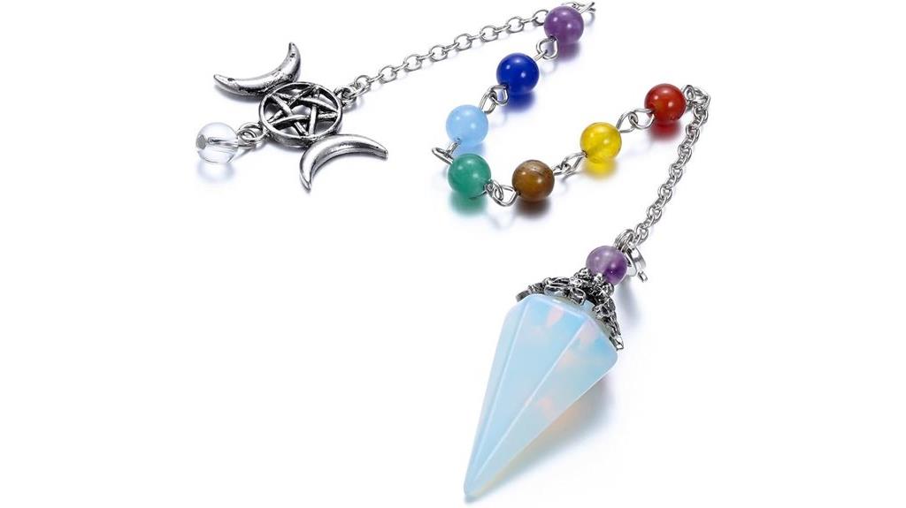opal pendulum meditation tool