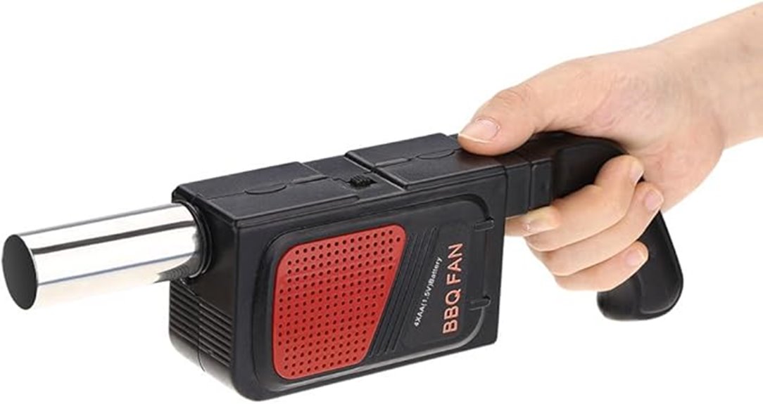 outdoor camping barbecue blower