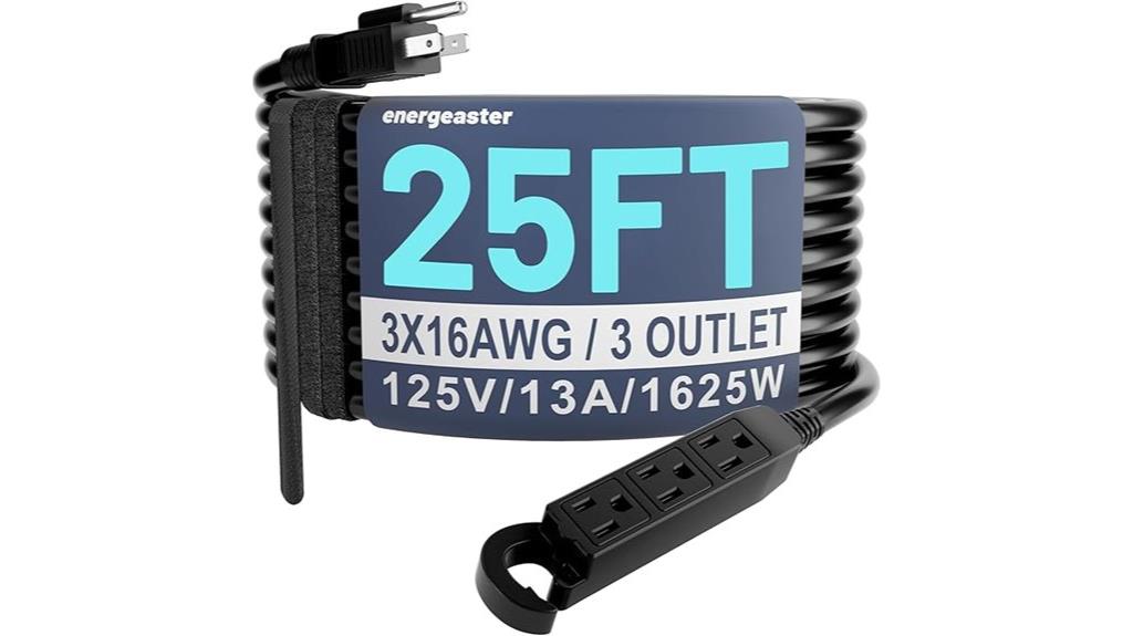 outdoor waterproof extension cord