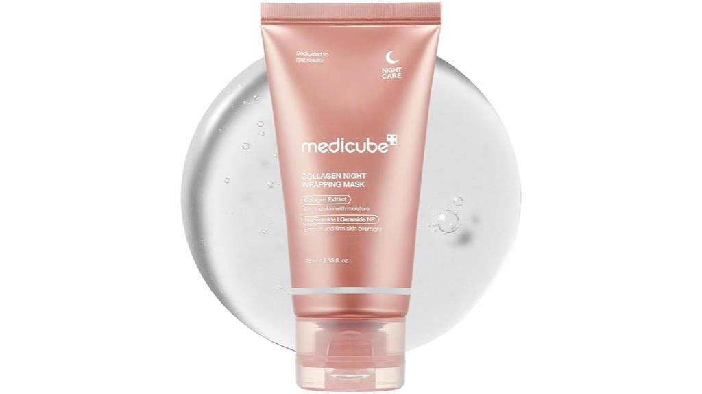 overnight collagen facial mask