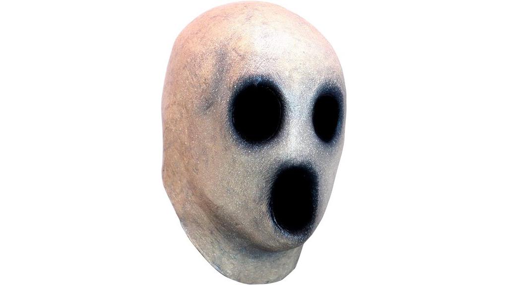 pale creepy halloween mask