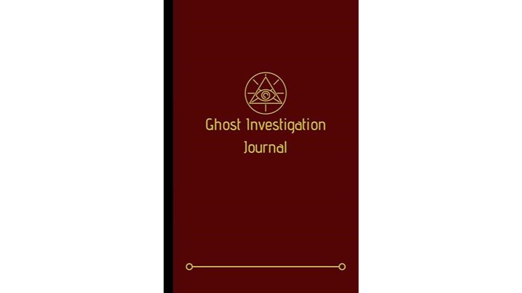 paranormal investigation journal details