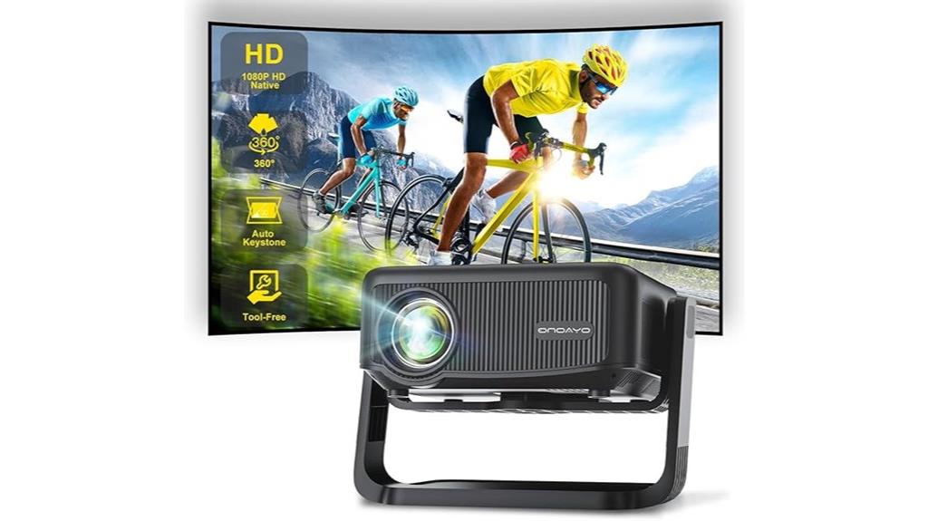 portable 1080p wifi projector