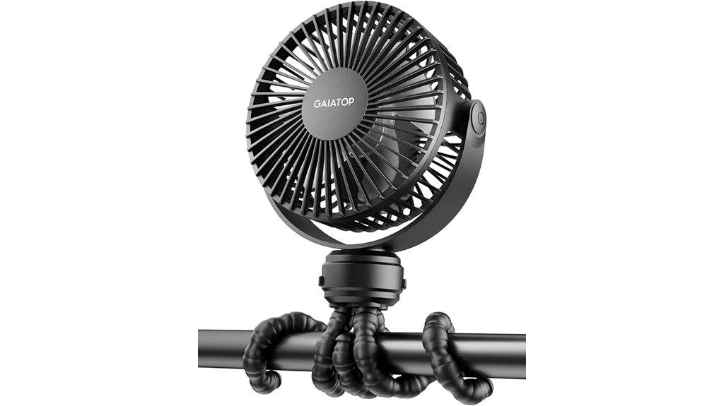 portable clip on fan