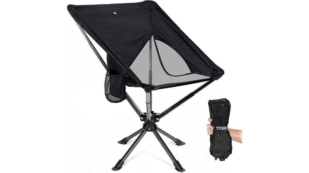 portable collapsible camping chair