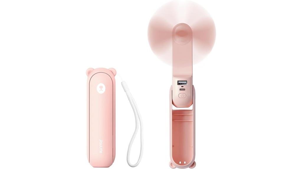 portable fan with charging