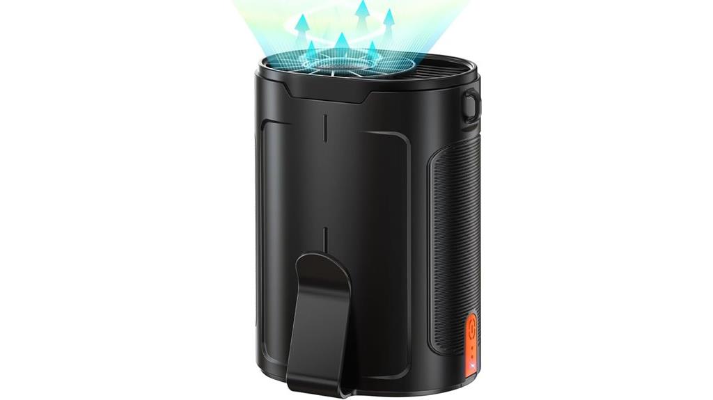 portable fan with long lasting battery