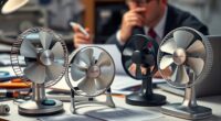 portable fans for investigation