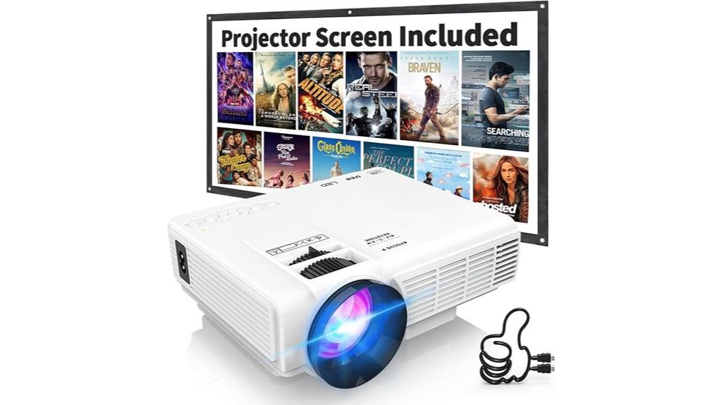 portable hd video projector