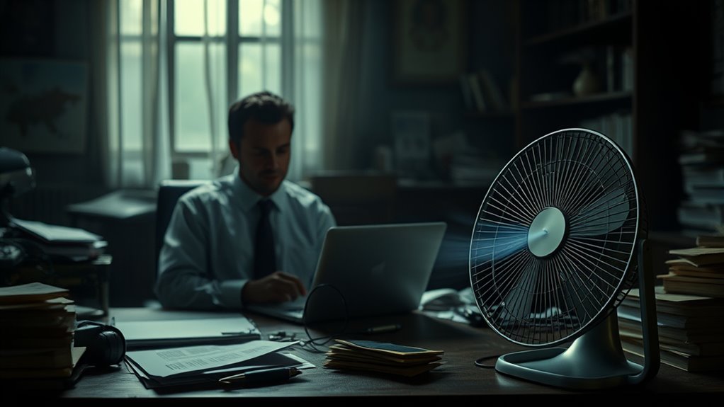 portable investigation fan considerations