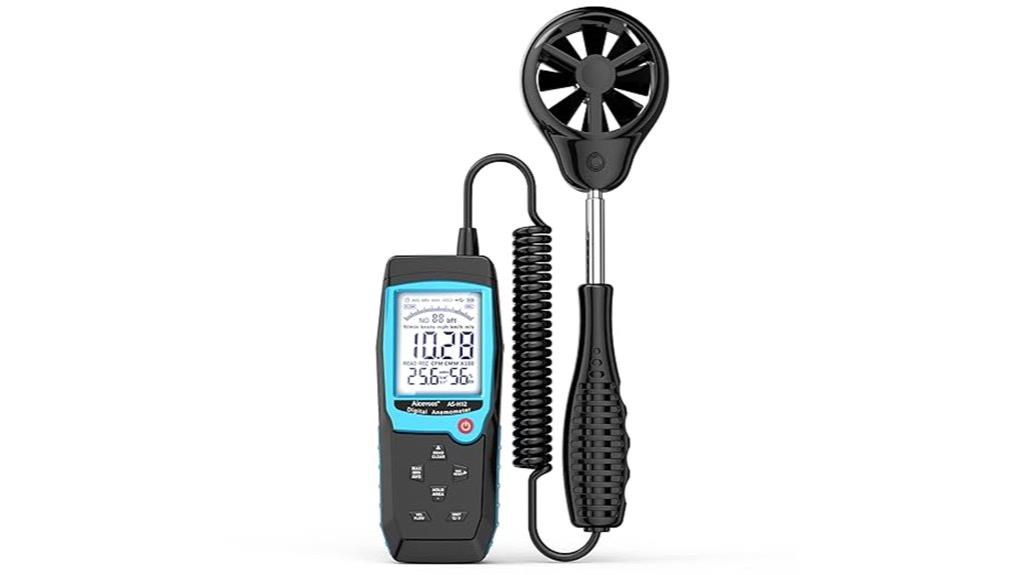 portable wind speed meter