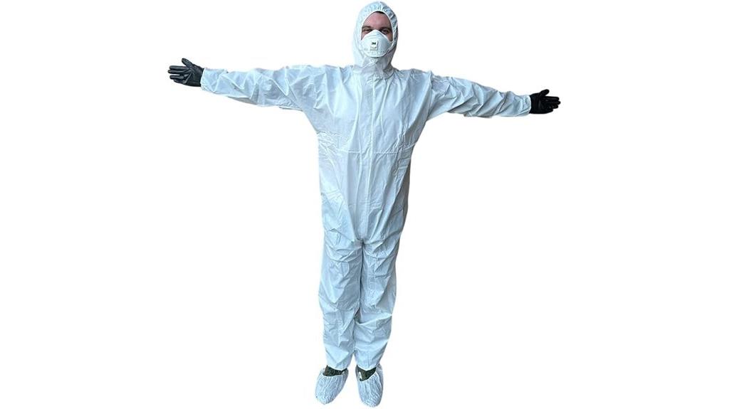 protective chemical hazmat suit