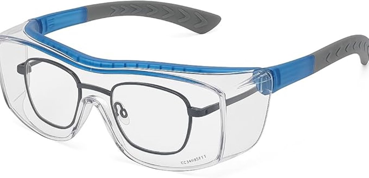 protective eyewear with side shields