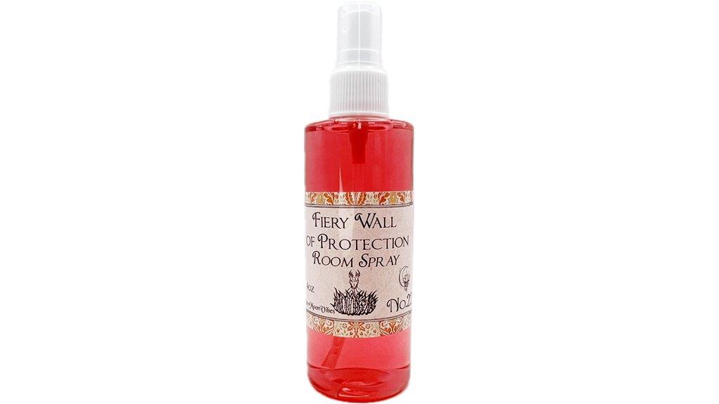 protective fiery wall spray