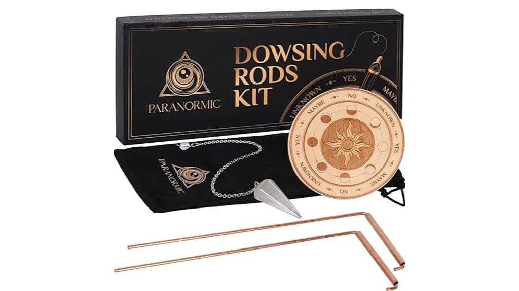 pure copper dowsing rods