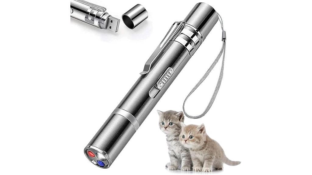 rechargeable red laser wand