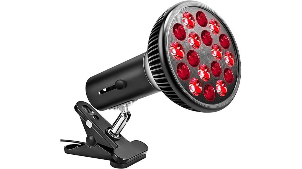 red light therapy lamp