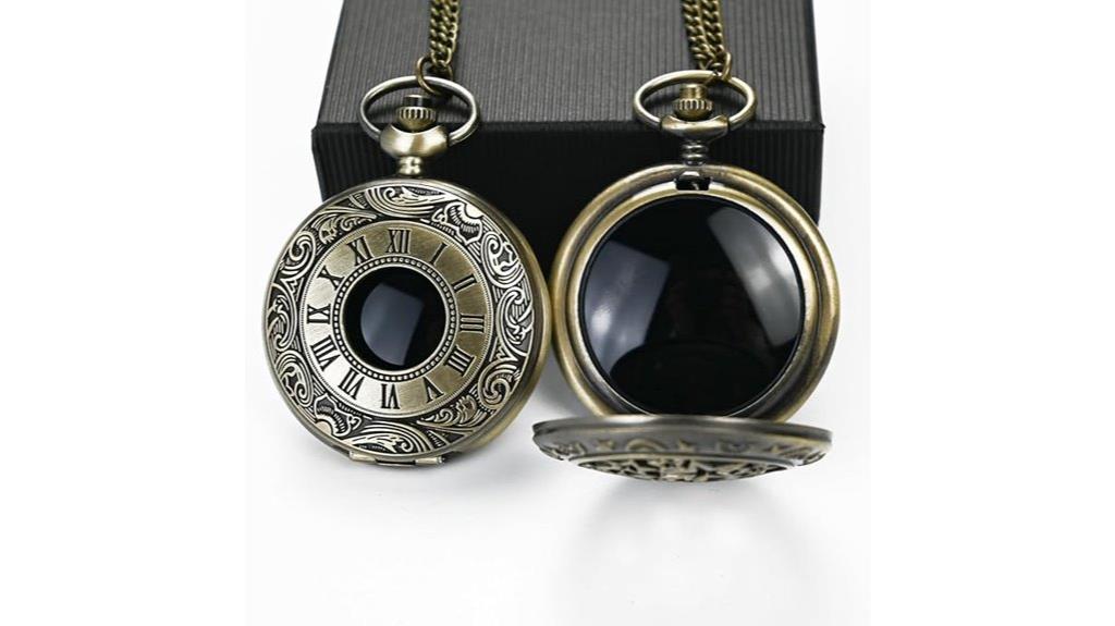 reflective black obsidian mirror