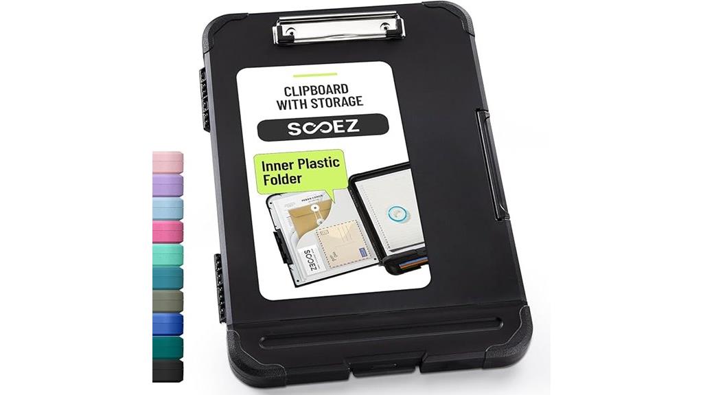 reinforced clipboard with storage