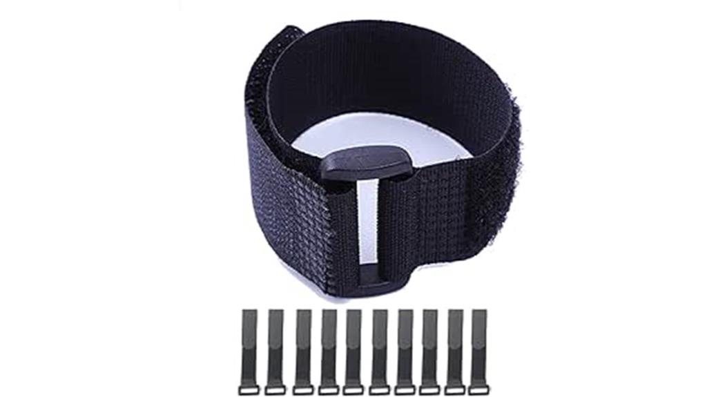 reusable black cable ties