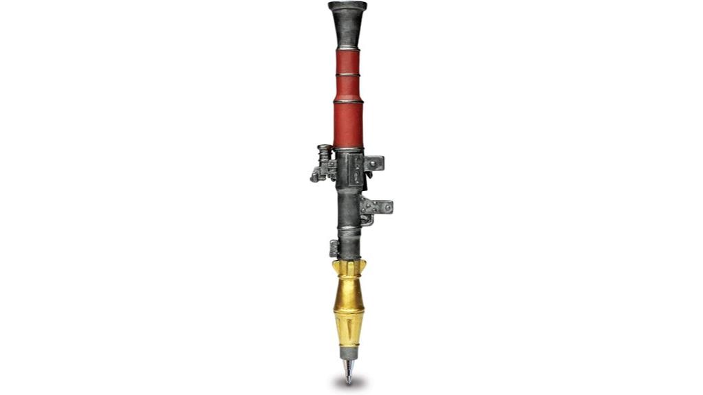 rocket themed novelty pen