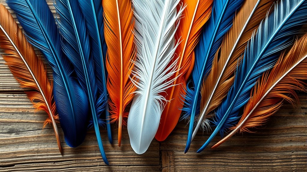 sacred smudging feather selection