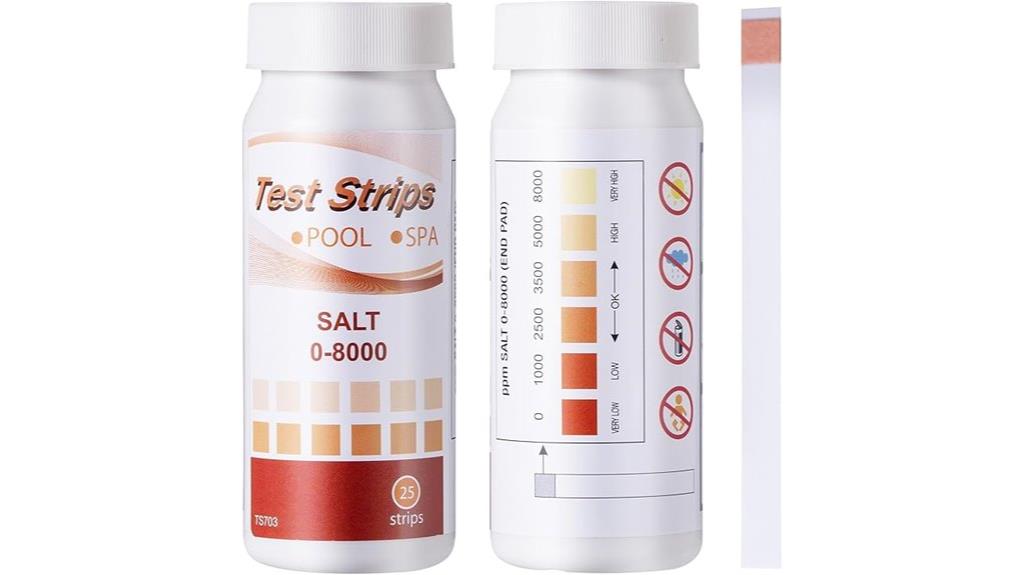 salt test strips pack